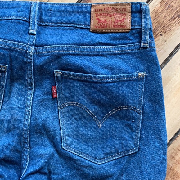 Levi 721 high rise skinny 27 long - Picture 6 of 8